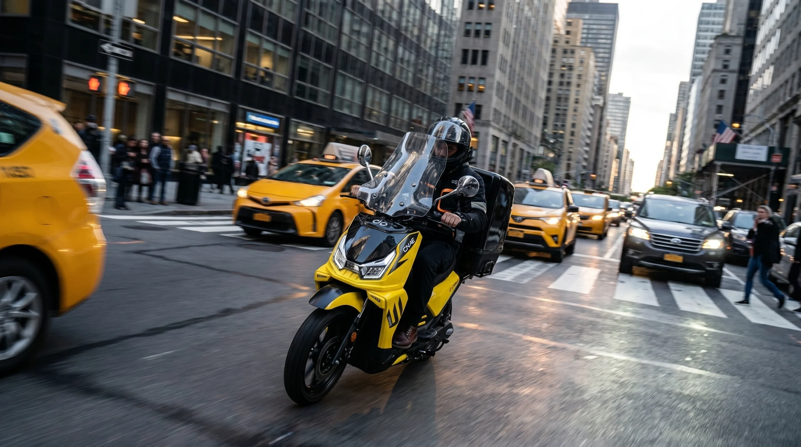 hechhi delivery scooter